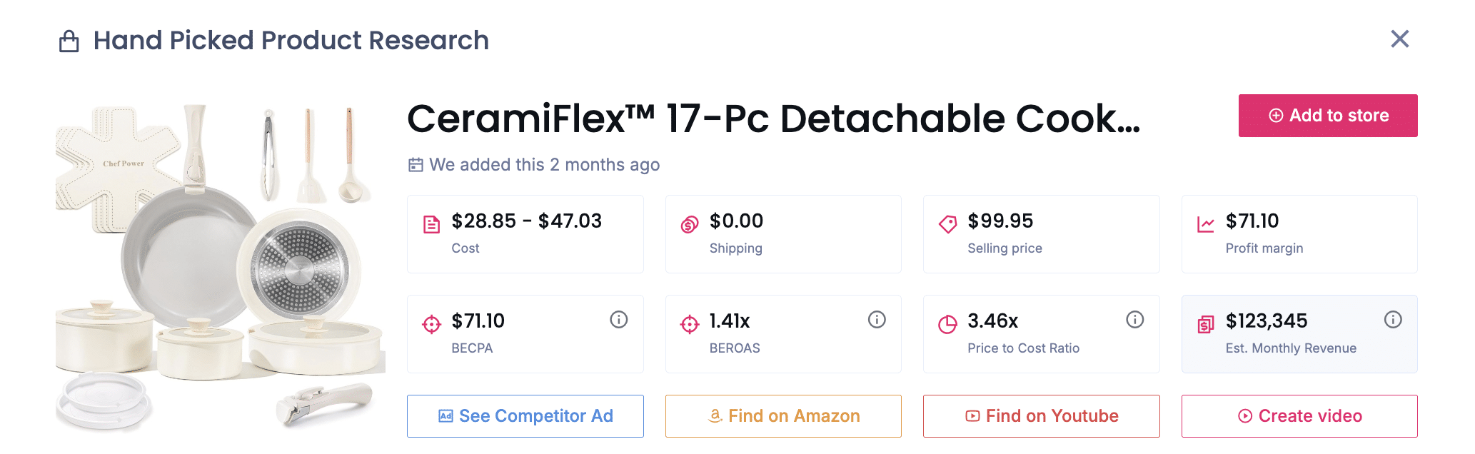 Premium Cookware Multi Set